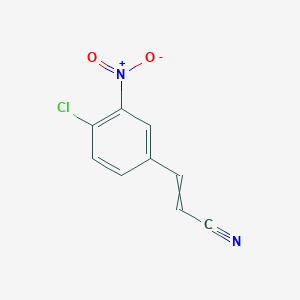 3-(4-Chloro-3-nitro-phenyl)-acrylonitrile