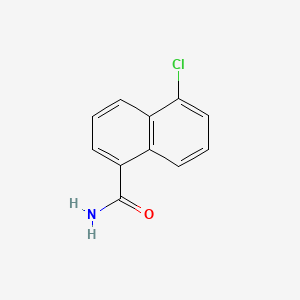 molecular formula C11H8ClNO B1181839 5-Chloronaphthalene-1-carboxamide 