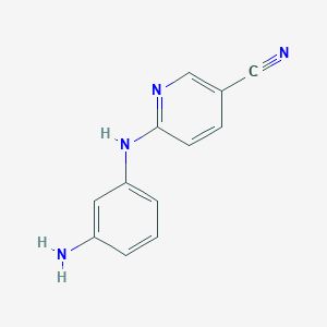 6-((3-Aminophenyl)amino)nicotinonitrile