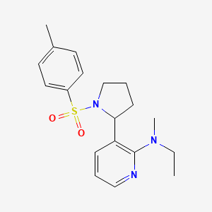 N-Ethyl-N-methyl-3-(1-tosylpyrrolidin-2-yl)pyridin-2-amine