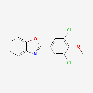 2-(3,5-Dichloro-4-methoxyphenyl)benzo[d]oxazole