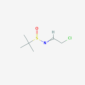 N-(2-chloroethylidene)-2-methylpropane-2-sulfinamide