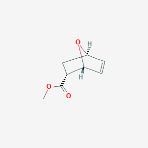 molecular formula C8H10O3 B11818775 Rel-methyl (1R,2R,4R)-7-oxabicyclo[2.2.1]hept-5-ene-2-carboxylate 