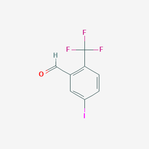 5-Iodo-2-(trifluoromethyl)benzaldehyde