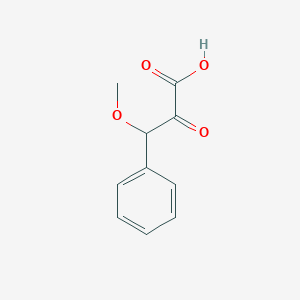 molecular formula C10H10O4 B11819006 Benzenepropanoic acid, 3-methoxy-alpha-oxo- 