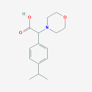 2-(4-Isopropylphenyl)-2-morpholinoacetic acid