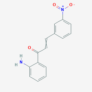 (2E)-1-(2-aminophenyl)-3-(3-nitrophenyl)prop-2-en-1-one