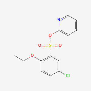 2-Pyridinyl 5-chloro-2-ethoxybenzenesulfonate