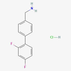 2',4'-Difluoro-biphenyl-4-methanamine hydrochloride