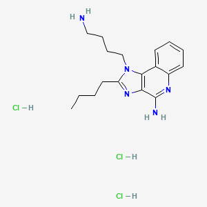 1-(4-Aminobutyl)-2-butyl-1H-imidazo[4,5-c]quinolin-4-amine Trihydrochloride