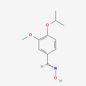 molecular formula C11H15NO3 B11819415 (1E)-4-Isopropoxy-3-methoxy-benzaldehyde oxime 