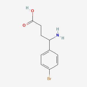 4-Amino-4-(4-bromophenyl)butanoic acid