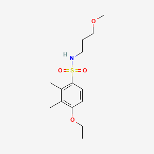 4-ethoxy-N-(3-methoxypropyl)-2,3-dimethylbenzenesulfonamide