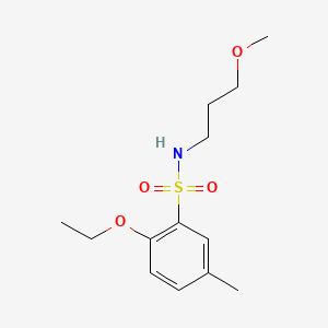 2-ethoxy-N-(3-methoxypropyl)-5-methylbenzenesulfonamide