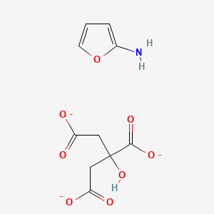 Furan-2-amine;2-hydroxypropane-1,2,3-tricarboxylate