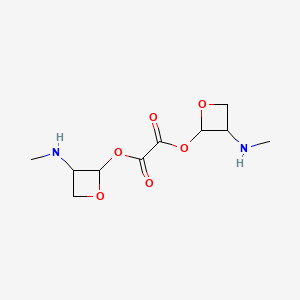 Bis[3-(methylamino)oxetan-2-yl] oxalate