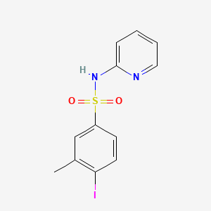 4-iodo-3-methyl-N-(2-pyridinyl)benzenesulfonamide