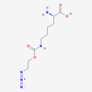 molecular formula C9H17N5O4 B11820126 UAA crosslinker 1 