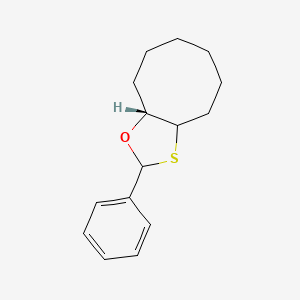 molecular formula C15H20OS B1182030 2-Phenyloctahydrocycloocta[d][1,3]oxathiole 
