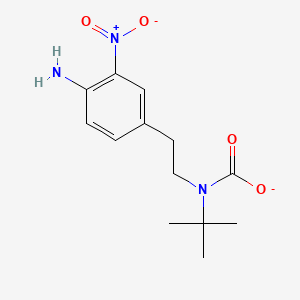 N-[2-(4-amino-3-nitrophenyl)ethyl]-N-tert-butylcarbamate