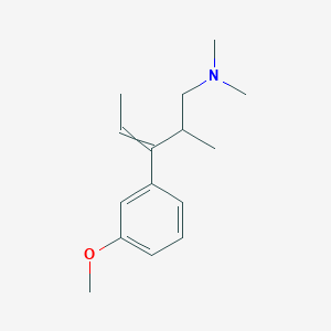 3-(3-methoxyphenyl)-N,N,2-trimethylpent-3-en-1-amine