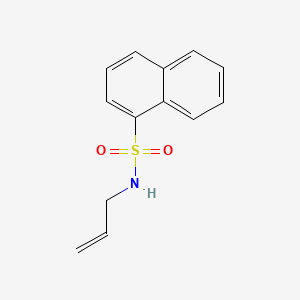 molecular formula C13H13NO2S B1182089 N-allyl-1-naphthalenesulfonamide 