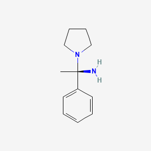 (1S)-1-phenyl-1-pyrrolidin-1-ylethanamine