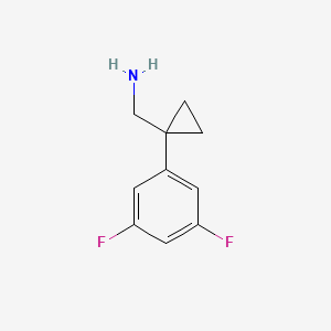 1-(3,5-Difluorophenyl)cyclopropanemethanamine