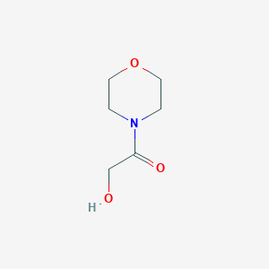 molecular formula C6H11NO3 B118212 2-吗啉-4-基-2-氧代乙醇 CAS No. 51068-78-1