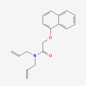 molecular formula C18H19NO2 B1182122 N,N-diallyl-2-(1-naphthyloxy)acetamide 