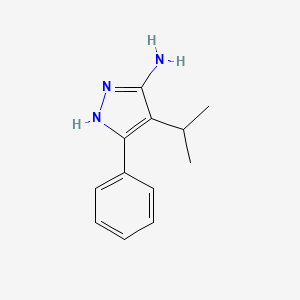 4-Isopropyl-3-phenyl-1H-pyrazol-5-amine