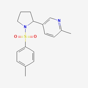 2-Methyl-5-(1-tosylpyrrolidin-2-yl)pyridine