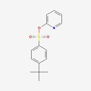 molecular formula C15H17NO3S B1182158 2-Pyridinyl 4-tert-butylbenzenesulfonate 