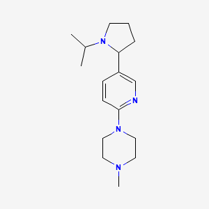 1-(5-(1-Isopropylpyrrolidin-2-yl)pyridin-2-yl)-4-methylpiperazine