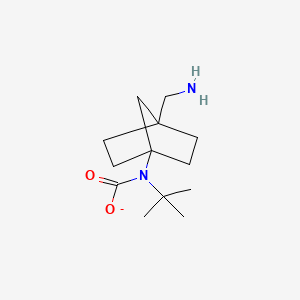 N-[4-(aminomethyl)-1-bicyclo[2.2.1]heptanyl]-N-tert-butylcarbamate