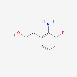 2-(2-Amino-3-fluorophenyl)ethanol