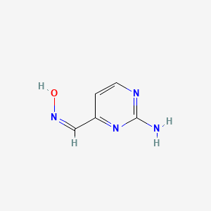 4-(Nitrosomethylidene)-1,4-dihydropyrimidin-2-amine