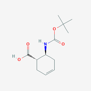 trans-6-(Boc-amino)-cyclohex-3-ene-1-carboxylic Acid