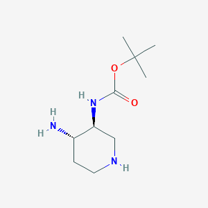 tert-Butyl ((3S,4S)-4-aminopiperidin-3-yl)carbamate