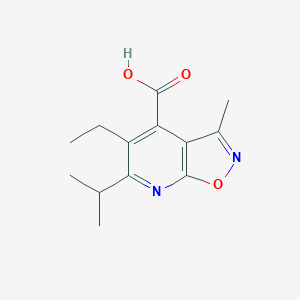 5-Ethyl-6-isopropyl-3-methylisoxazolo[5,4-b]pyridine-4-carboxylic acid