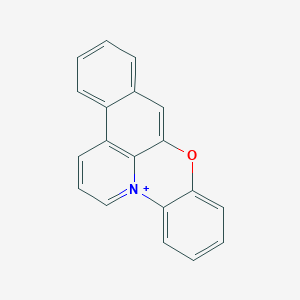 molecular formula C6H6BrNO3 B1182232 Benzo[b]pyrido[1,2,3-mn]phenoxazin-4-ium CAS No. 196-07-6