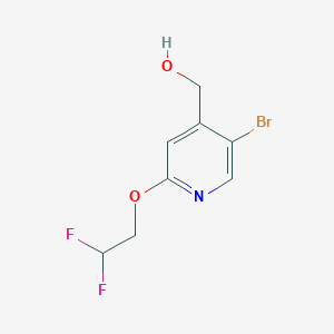 [5-Bromo-2-(2,2-difluoroethoxy)pyridin-4-yl]methanol