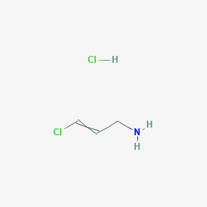 3-Chloroprop-2-en-1-amine;hydrochloride