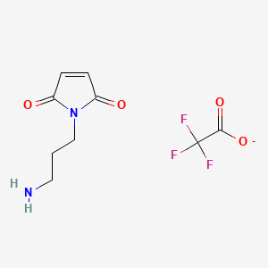 1-(3-Aminopropyl)pyrrole-2,5-dione;2,2,2-trifluoroacetate