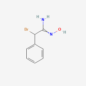 Benzeneethanimidamide, 2-bromo-N-hydroxy-