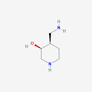 (3S,4R)-4-(aminomethyl)piperidin-3-ol