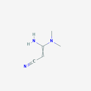 3-amino-3-(dimethylamino)prop-2-enenitrile