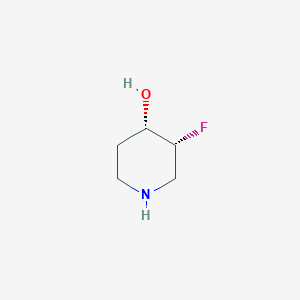 (3R,4S)-3-fluoropiperidin-4-ol