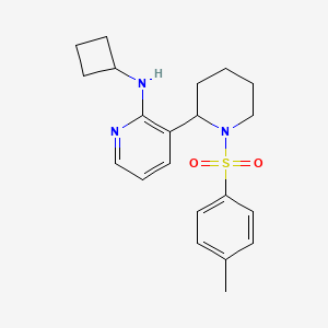 N-Cyclobutyl-3-(1-tosylpiperidin-2-yl)pyridin-2-amine