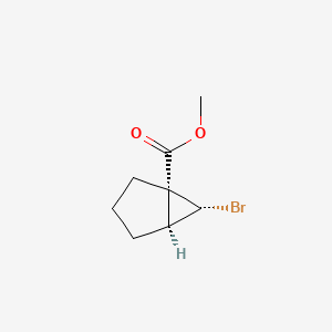 rac-methyl (1R,5S,6R)-6-bromobicyclo[3.1.0]hexane-1-carboxylate